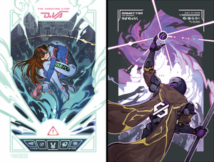 Overwatch - D.Va and Ramattra art prints