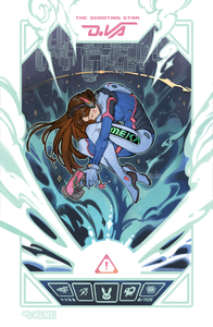 Overwatch - D.Va and Ramattra art prints