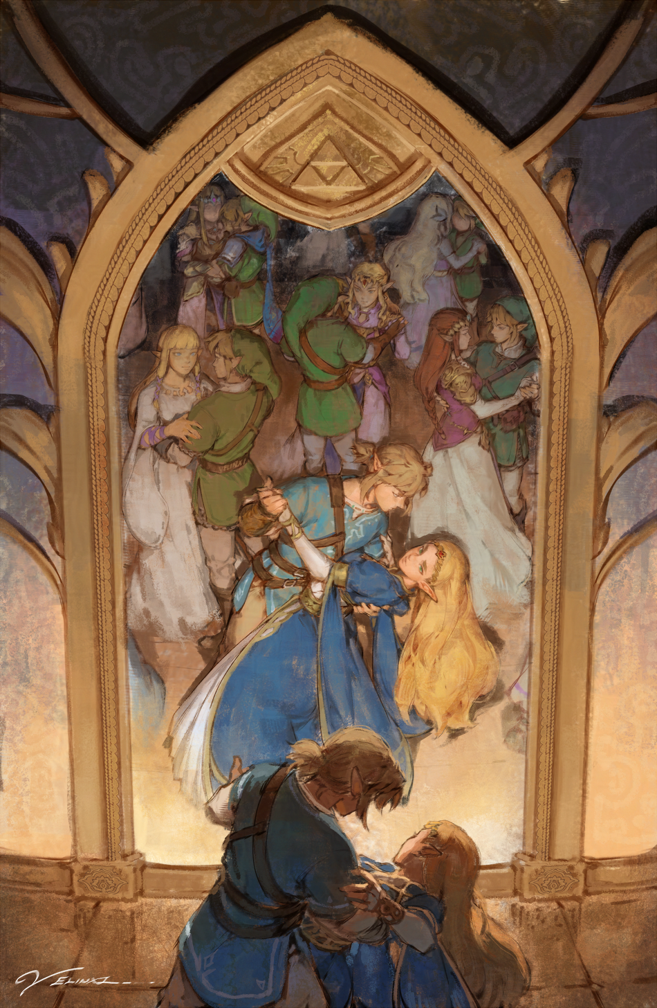 LOZ- Dance art print