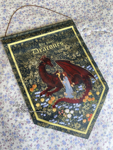 Load image into Gallery viewer, [PRE-ORDER] Here be Dragons pennant