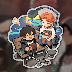 CTC- Bench charm + sticker